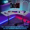 Costway Dual-motor L Shaped Standing Desk Ergonomic Sit Stand Computer Workstation Touch Control Panel Electric Height-adjustable Desk Home Office